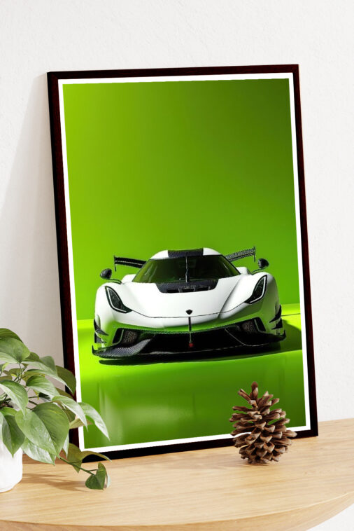 Concept Car White Ecstasy Poster Cars Collection - Image 4
