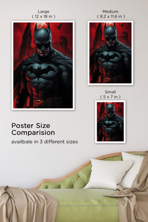Dc Comics Batman The Dark Knight Poster DC Superheroes - Image 7