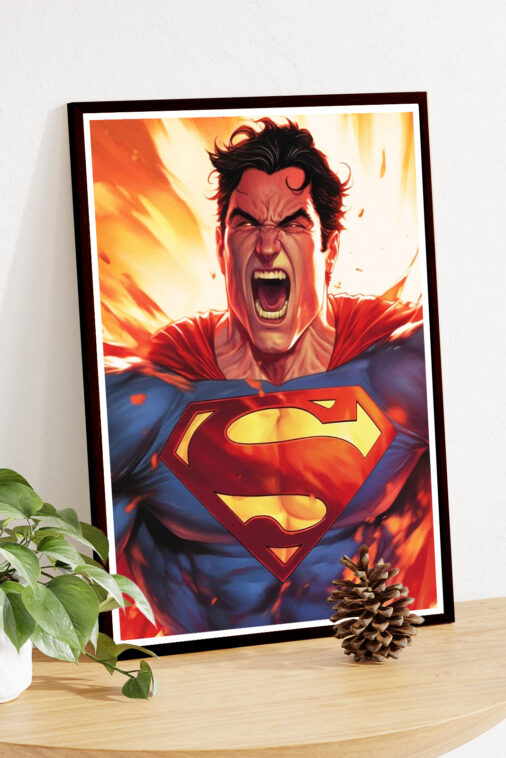 Dc Comics Superman Superhero Flight Poster DC Superheroes - Image 5
