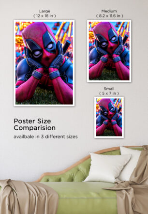 Deadpool City Expidition Poster Marvel Superheroes - Image 7