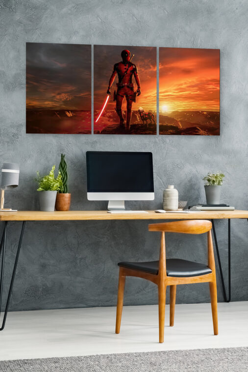 Deadpool Star Wars Crossover Ultrawide Poster - Image 5