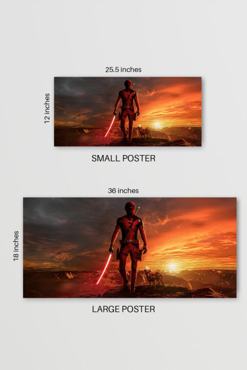 Deadpool Star Wars Crossover Ultrawide Poster - Image 6