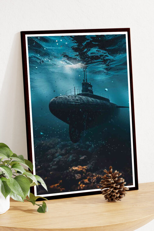 Deep Sea Battlefield Submarine Warcraft Poster Collection - Image 4