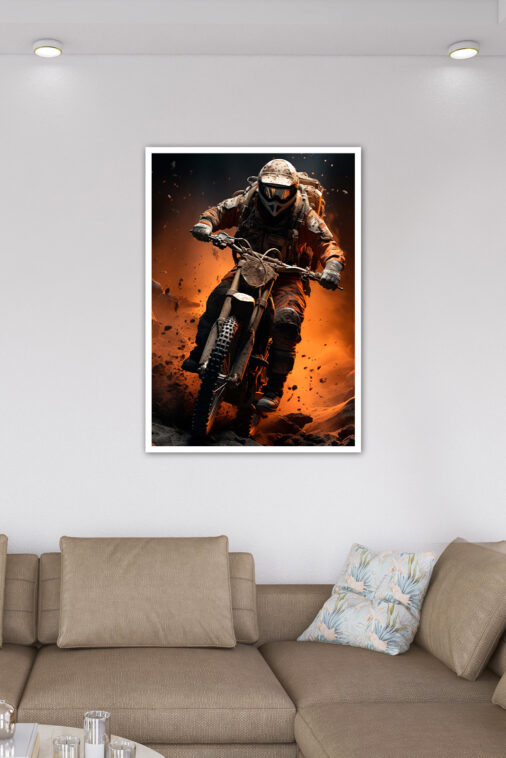 Dirt Bike Motorcycle Rider Poster Bikes Collection - Image 6
