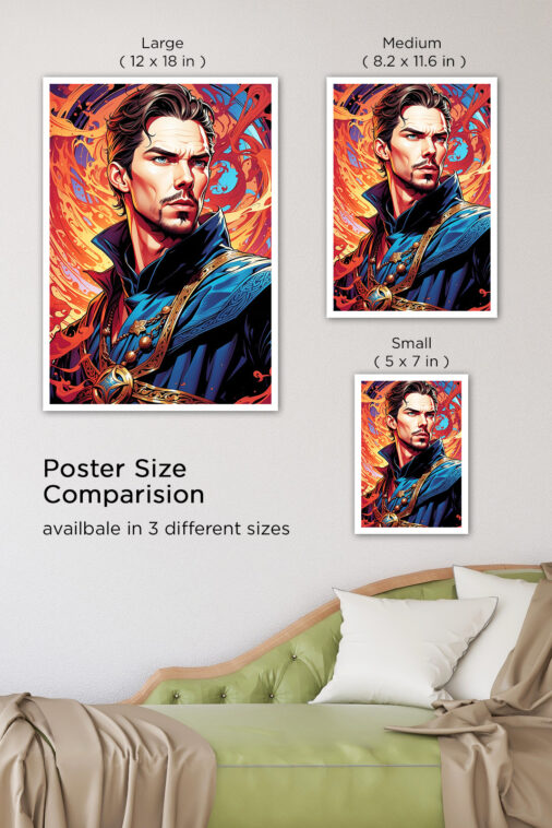 Doctor Strange Levitation Magic Poster Marvel Collection - Image 8