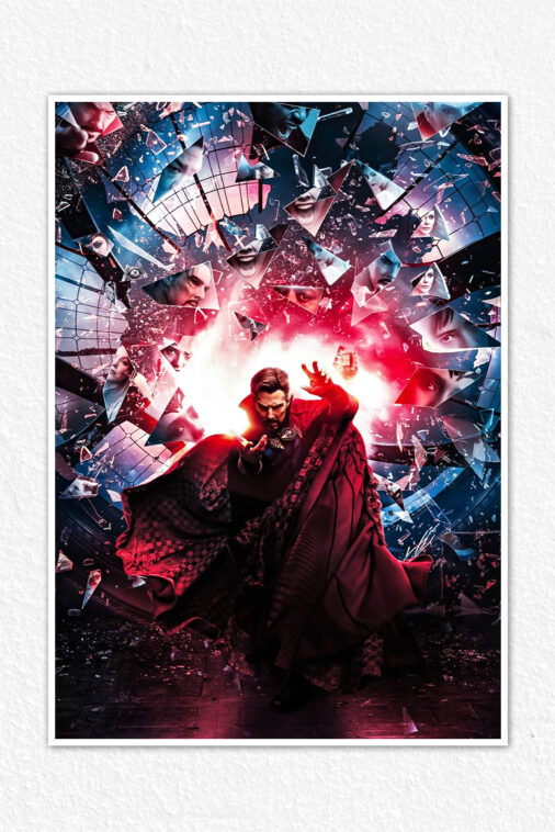 Doctor Strange Multiverse Of Madness Chaos Magic Poster Marvel Collection