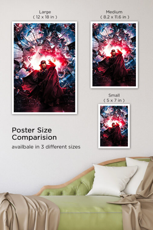 Doctor Strange Multiverse Of Madness Chaos Magic Poster Marvel Collection - Image 8