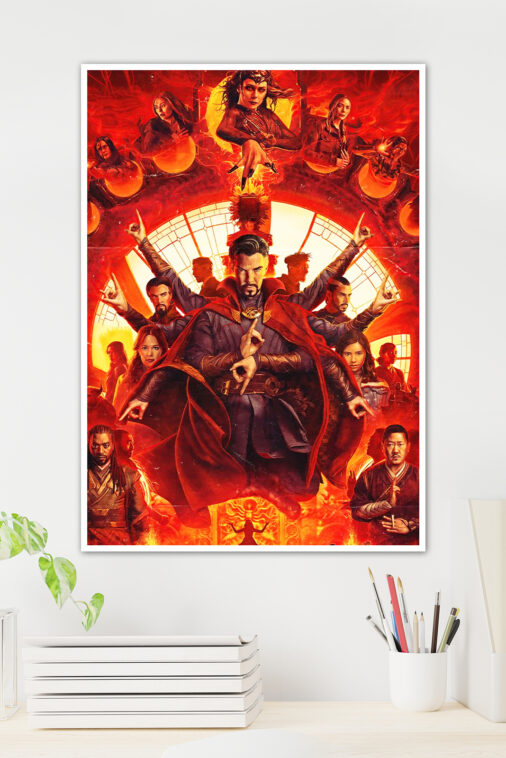 Doctor Strange Portrait Magic Energy Poster Marvel Collection - Image 2