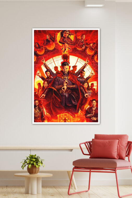 Doctor Strange Portrait Magic Energy Poster Marvel Collection - Image 3