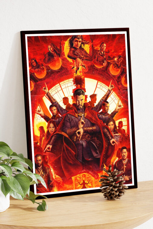 Doctor Strange Portrait Magic Energy Poster Marvel Collection - Image 4