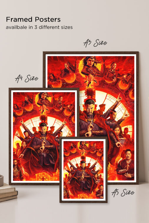 Doctor Strange Portrait Magic Energy Poster Marvel Collection - Image 5