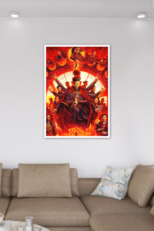 Doctor Strange Portrait Magic Energy Poster Marvel Collection - Image 6