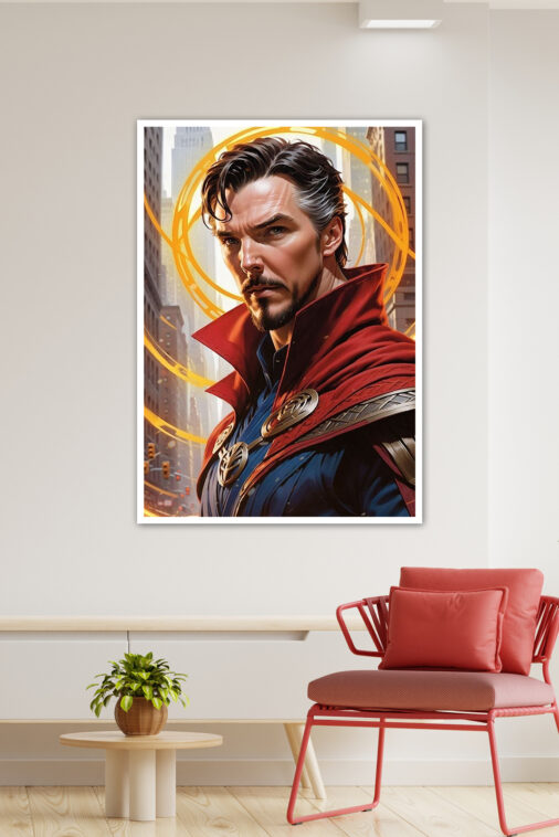 Doctor Strange Ring Master Poster Marvel Superheroes - Image 3