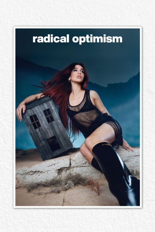 Dua Lipa Elle Magazine Music Poster