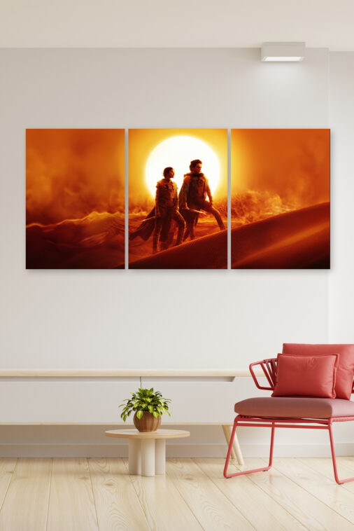 Dune Part Two Desert Journey Ultrawide Poster - Image 3