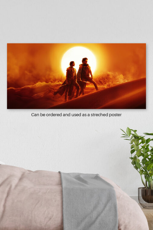 Dune Part Two Desert Journey Ultrawide Poster - Image 4