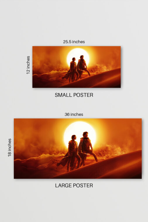 Dune Part Two Desert Journey Ultrawide Poster - Image 6
