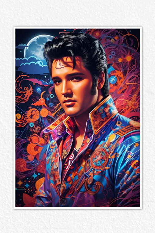 Elvis Presley The Legend Music Poster