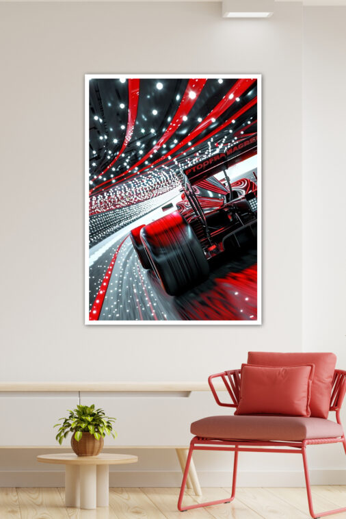 Epic F1 Race On Track Poster Cars Collection - Image 4