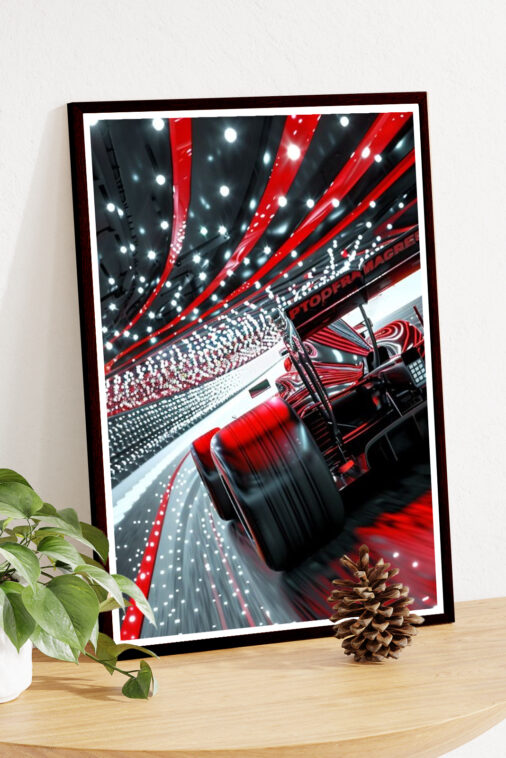 Epic F1 Race On Track Poster Cars Collection - Image 5