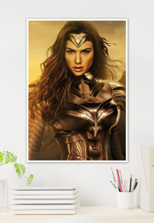 Fight Ready Wonder Woman Poster DC Superheroes - Image 2
