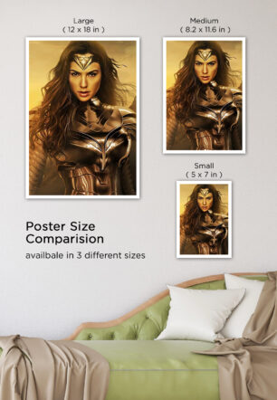 Fight Ready Wonder Woman Poster DC Superheroes - Image 7