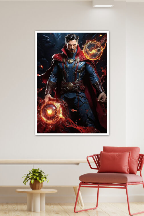 Fire Sling Ring Power Doctor Strange Poster Marvel Superheroes - Image 3