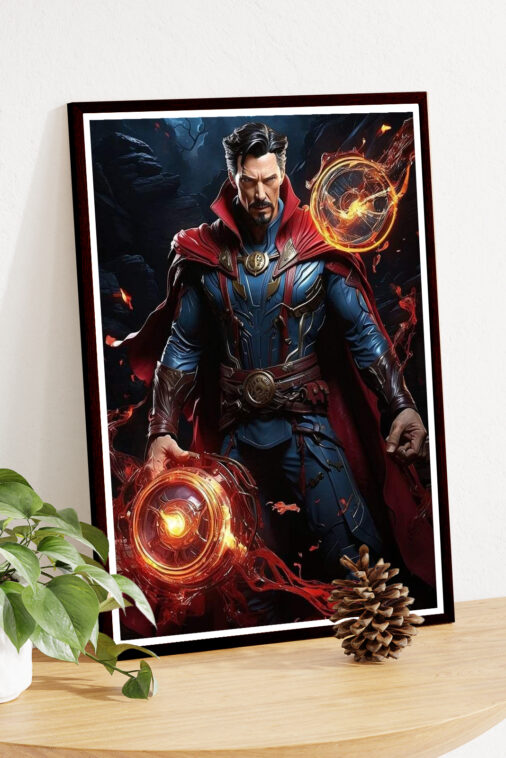 Fire Sling Ring Power Doctor Strange Poster Marvel Superheroes - Image 4