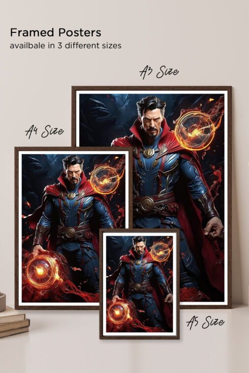 Fire Sling Ring Power Doctor Strange Poster Marvel Superheroes - Image 5
