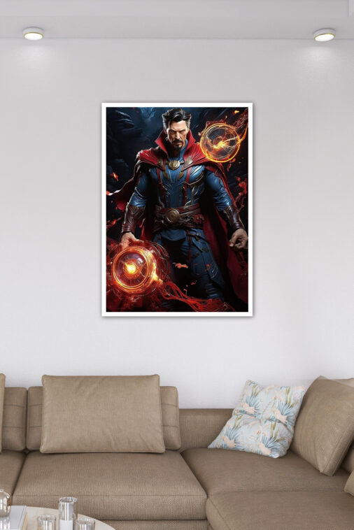 Fire Sling Ring Power Doctor Strange Poster Marvel Superheroes - Image 6
