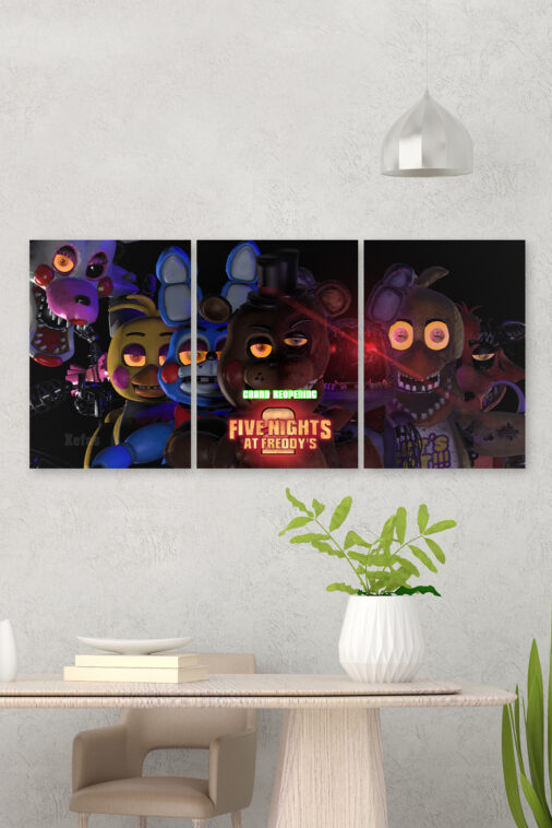 Five Nights at Freddys 2 Grand Reopening Ultrawide Poster