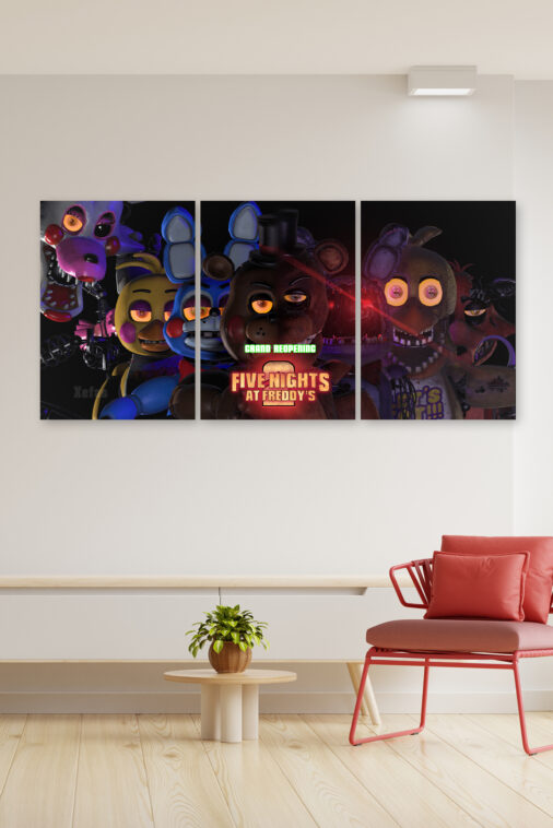 Five Nights at Freddys 2 Grand Reopening Ultrawide Poster - Image 2