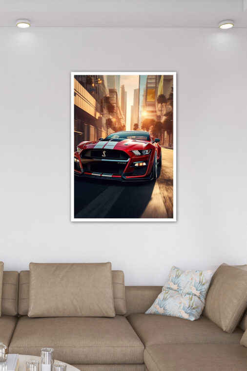 Ford Mustang Shelby GT500 Poster Cars Collection - Image 6