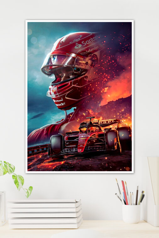 Formula1 Fire Rage Poster Cars Collection - Image 2