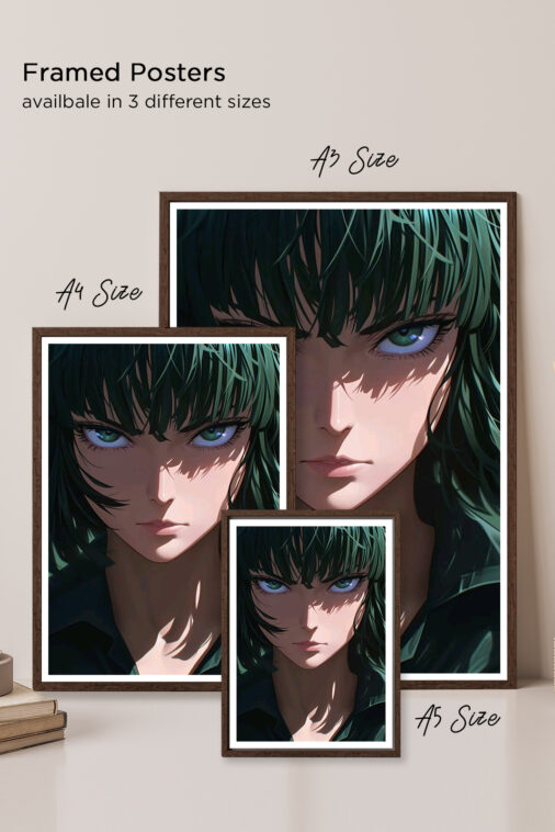 Fubuki Blizzard of Hell One Punch Man Anime Poster - Image 5