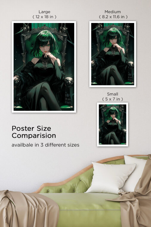 Fubuki One Punch Man Anime Poster - Image 7