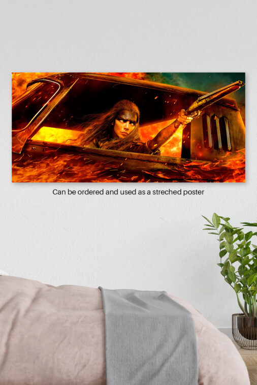 Furiosa: A Mad Max Saga - Desert Chase Ultrawide Poster - Image 3
