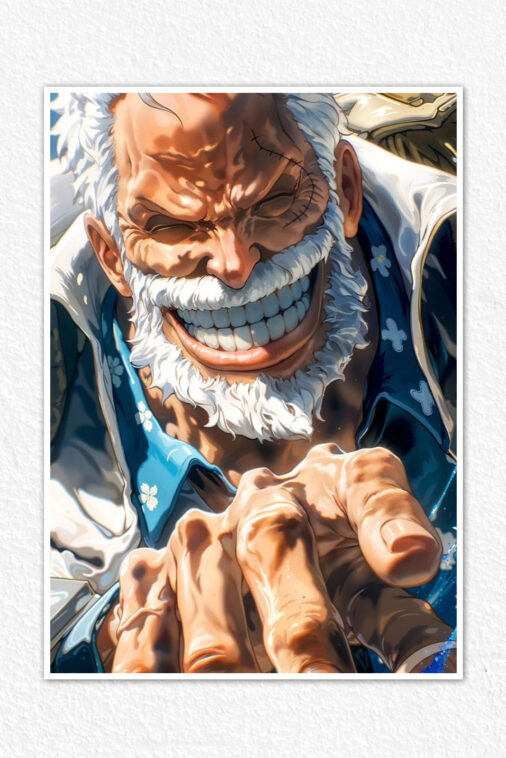 Garp The Famous And Powerful Poster One Piece