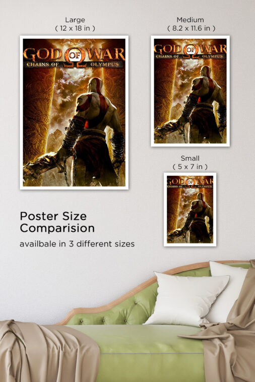 God Of War Chains Of Olympus Game Poster - Image 7