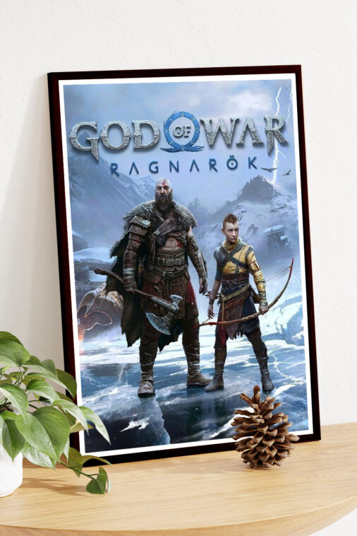 God Of War Ragnarok Game Poster - Image 4