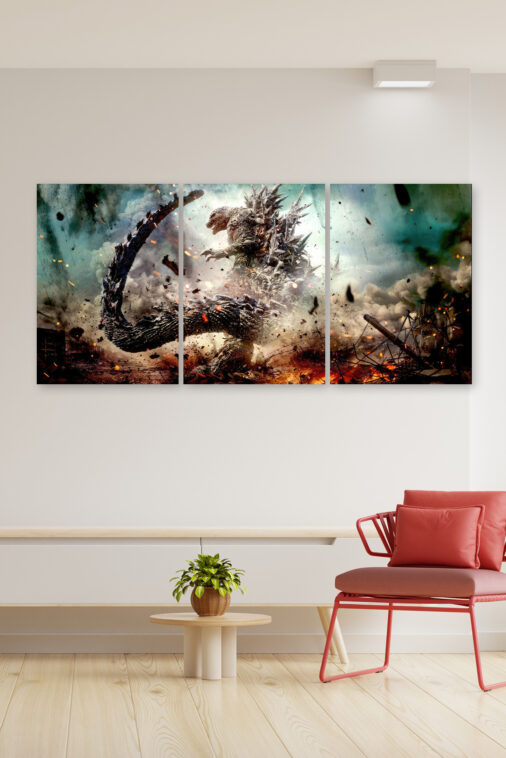 Godzilla 2014 Monsterverse Ultrawide Poster - Image 2