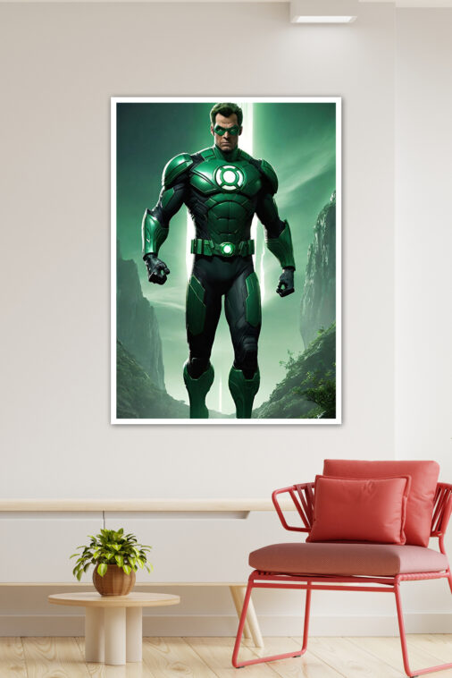 Green Lantern Energy Construct Poster DC Superheroes - Image 4