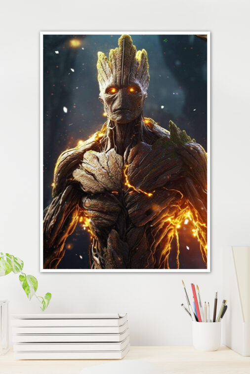 Grownup Groot Poster Marvel Superheroes - Image 2