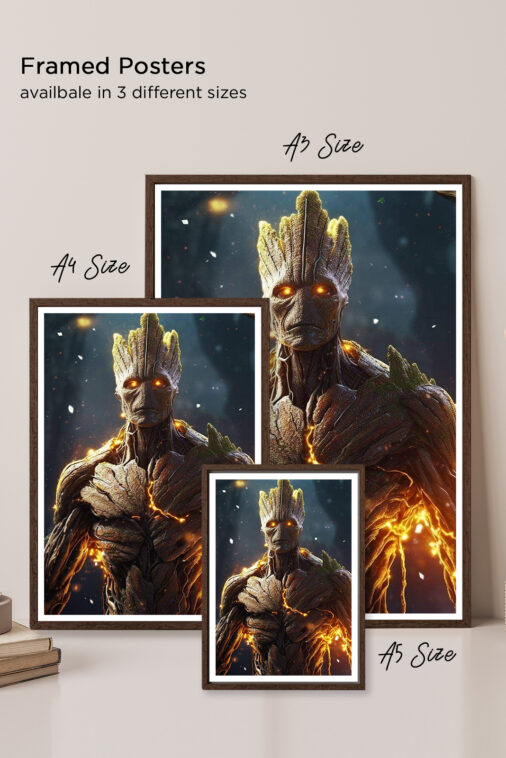 Grownup Groot Poster Marvel Superheroes - Image 5