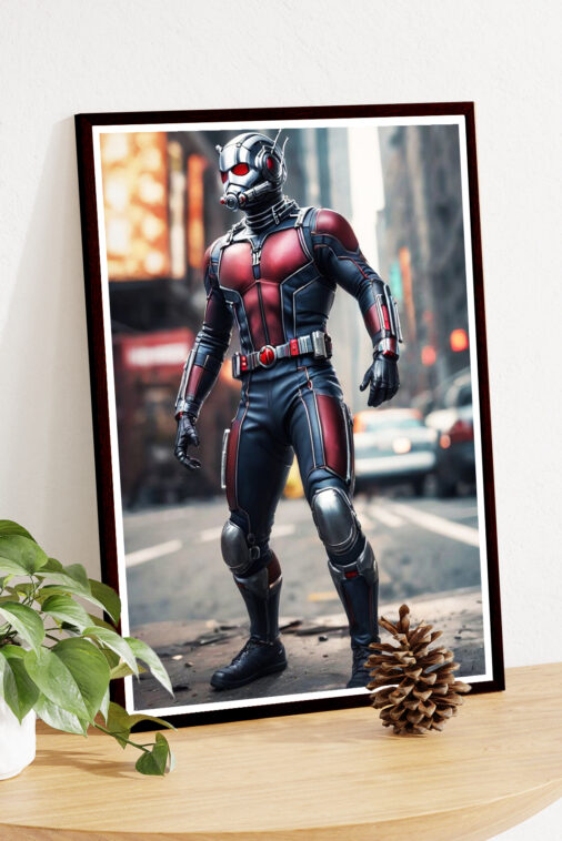 Hank Pym Ant Man Action Figure Movie Poster Marvel Collection - Image 4