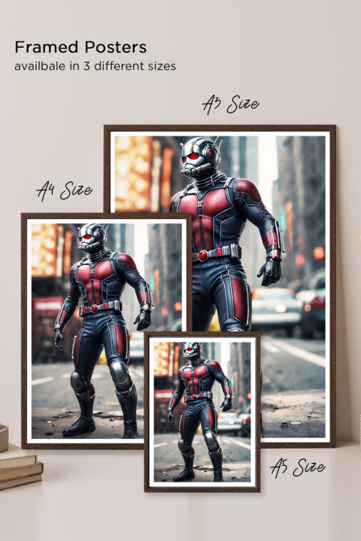 Hank Pym Ant Man Action Figure Movie Poster Marvel Collection - Image 5