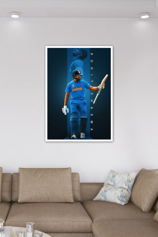 Hitman Rohit Sharma Cricket Sports Poster Collection - Image 6