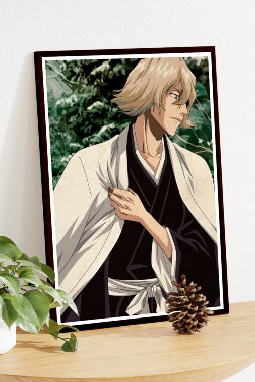 Ichigo Kurosaki Hollow Mask Flames Anime Poster - Image 5