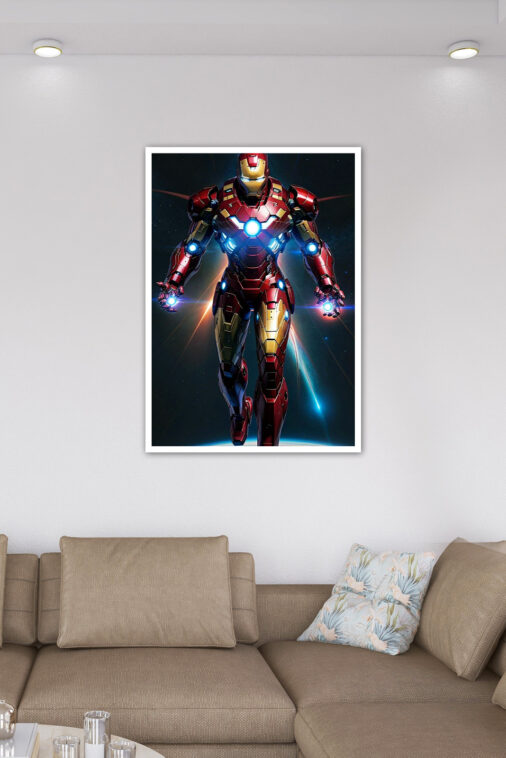 Iron Man Space Armor Poster Marvel Collection - Image 6