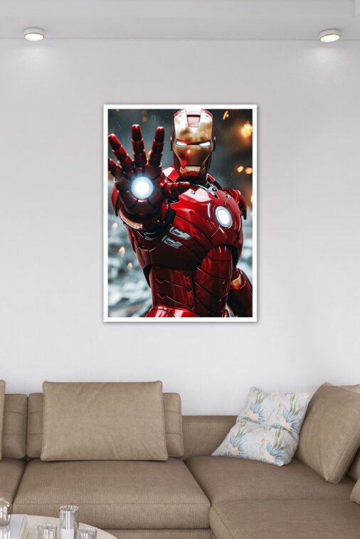 Iron Man Suit Closeup Poster Marvel Collection - Image 7